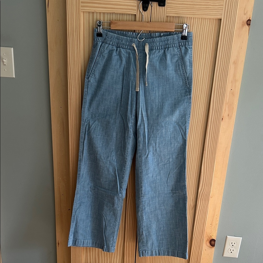 L.L. Bean Denim Blue Wide Leg Jeans